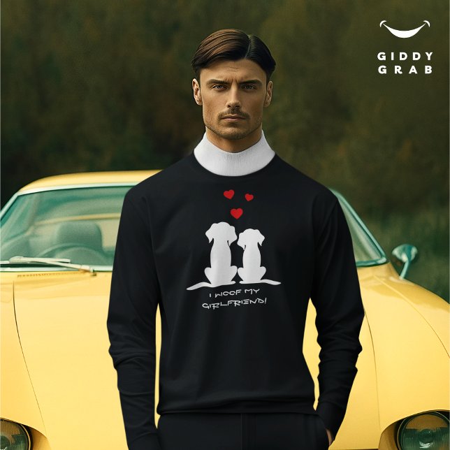 Sweatshirt Je me suis fait une petite amie, mignonne couple d (Créateur téléchargé)