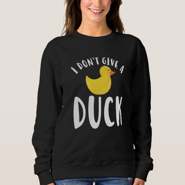 Sweatshirt Je m'en fiche complètement  3 (Devant)