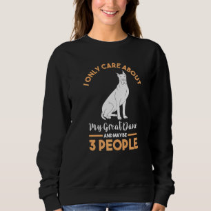 Sweatshirt Je M'Occupe Seulement De Mon Grand Danse