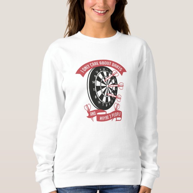 Sweatshirt Je Ne Me Soucie Que Des Fosses (Devant)