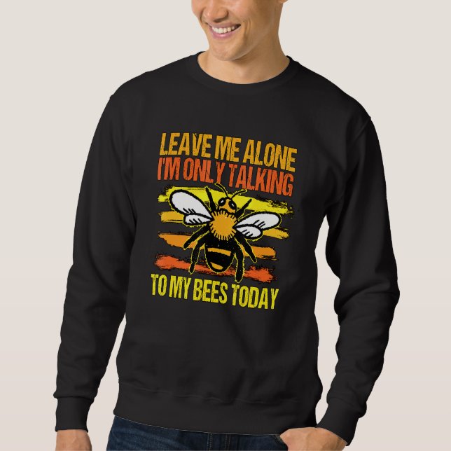 Sweatshirt Je Ne Parle Qu'À Mon Être (Devant)