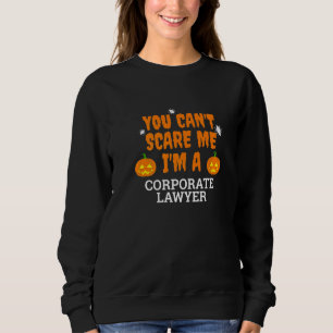 Sweatshirt Je ne peux pas me faire peur Je suis avocat Hal
