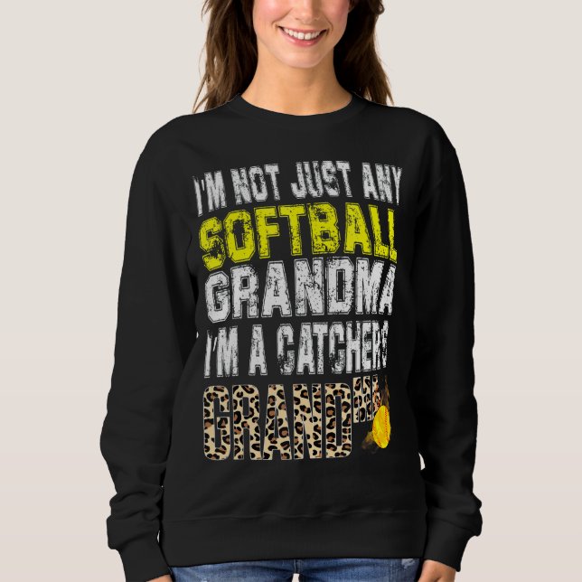 Sweatshirt Je ne suis pas n'importe quelle grand-mère de soft (Devant)