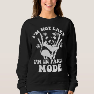 Sweatshirt Je ne suis pas paresseux, je suis juste sur mes pa