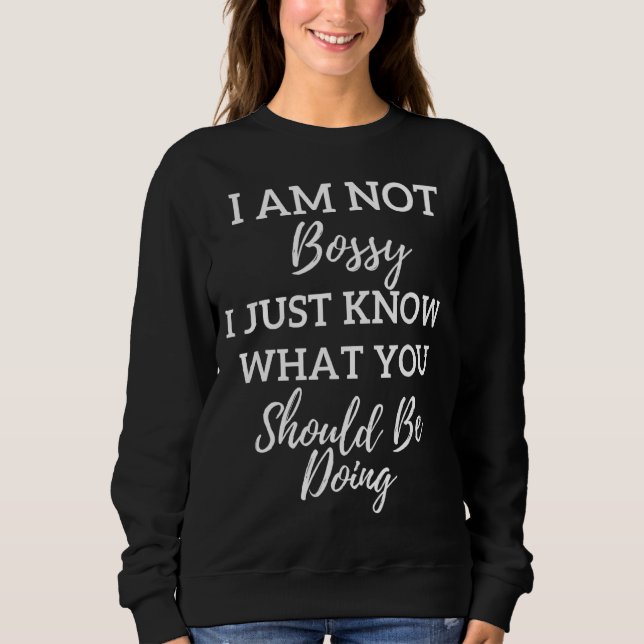 Sweatshirt Je Ne Suis Pas Savant Je Sais Juste Ce Que Vous De (Devant)