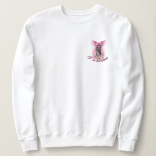 Sweatshirt Je ne suis pas seul à combattre le cancer du sein