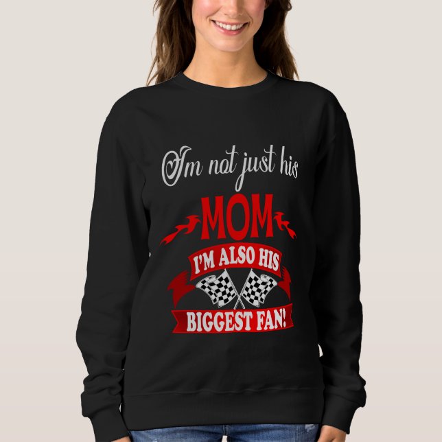 Sweatshirt Je ne suis pas seulement sa maman Je suis aussi so (Devant)