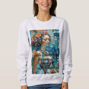 Sweatshirt Je ne suis pas toujours Adulte mais je suis super