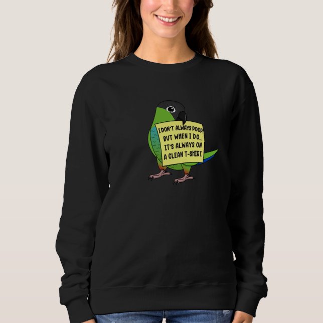 Sweatshirt Je ne suis pas toujours foutu, mais quand ... I Na (Devant)