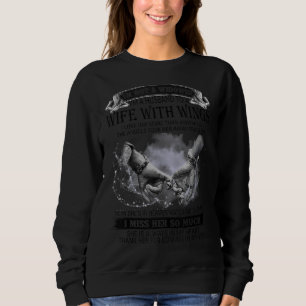 Sweatshirt Je ne suis pas une veuve Je suis un mari à une fem