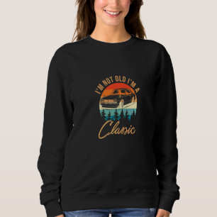 Sweatshirt Je ne suis pas vieux, je suis un classique Générat