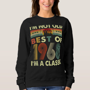 Sweatshirt Je ne suis pas vieux Je suis un classique Vintage 