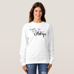 Sweatshirt Je ne suis pas vieux Je suis une belle antiquité