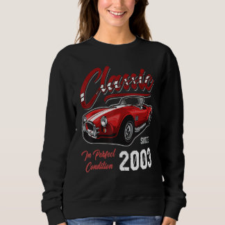 Sweatshirt Je ne suis pas vieux, je suis une voiture classiqu