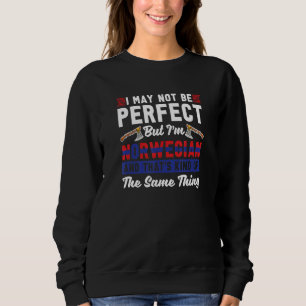 Sweatshirt Je ne suis peut-être pas parfait mais je suis comt