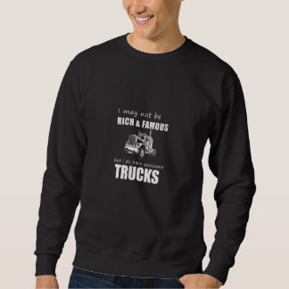 Sweatshirt je ne suis peut-être pas riche et célèbre, mais j'