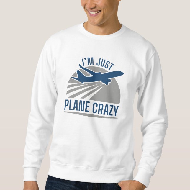 Sweatshirt Je ne suis qu'un fou (Devant)