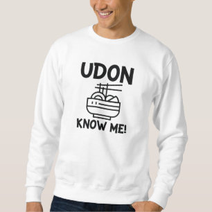 Sweatshirt Je ne te connais pas Udon