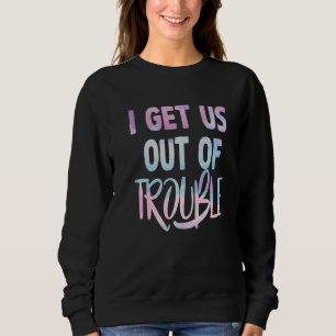 Sweatshirt Je nous fais sortir des couples assortis en diffic