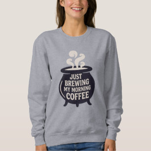Sweatshirt Je Passe Mon Café Du Matin, Vibe De Cuisine