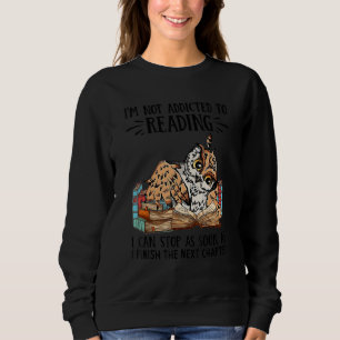 Sweatshirt Je peux arrêter dès que je ne suis plus accro à la