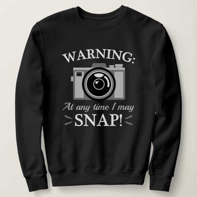 Sweatshirt Je peux craquer (Design devant)