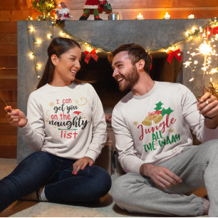 Sweatshirt Je peux vous mettre sur la liste vilains Faux Pail