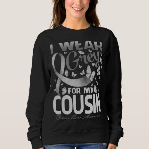 Sweatshirt Je Porte Du Gray Pour Ma Conscience Du Tumage Du C
