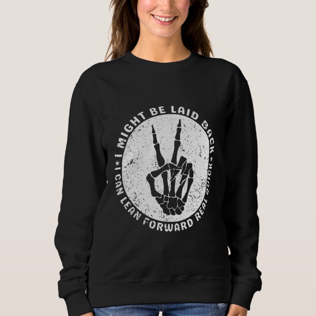 Sweatshirt Je Pourrais Être Remboursé, Mais Je Peux Amener Vr (Devant)