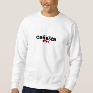 Sweatshirt Je préfère jouer la chemise Canasta - choisir styl