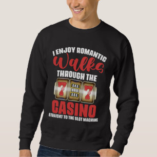 Sweatshirt Je Profite De Promenades Romantiques À Travers Le
