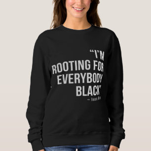 Sweatshirt JE RACINE POUR TOUT LE MONDE BLACK BLM Power