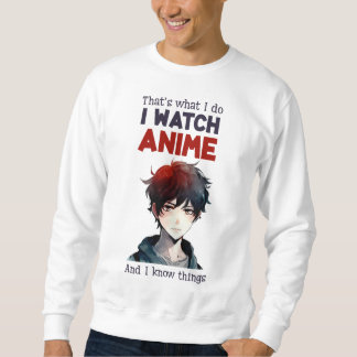 Sweatshirt je regarde Anime
