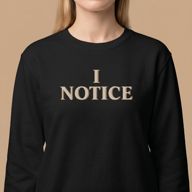 Sweatshirt Je REMARQUE Pensée Attentionnée (Créateur téléchargé)