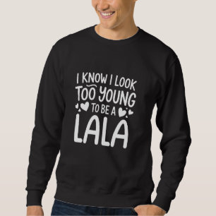 Sweatshirt Je sais que je semble trop jeune pour être un lien