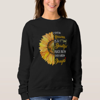 Sweatshirt Je Sais Que Le Ciel Est Un Beau Endroit Où Ils Ont