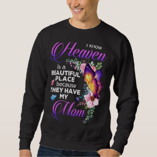 Sweatshirt Je Sais Que Le Ciel Est Un Beau Endroit Parce Qu'I