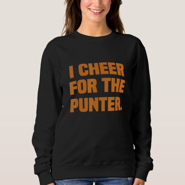 Sweatshirt Je salue The Punter 19 (Devant)