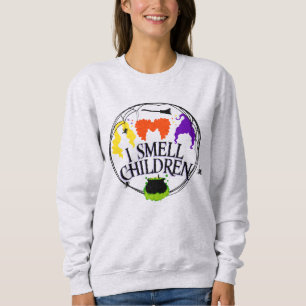 Sweatshirt JE SENS DES ENFANTS avec trois sorcières