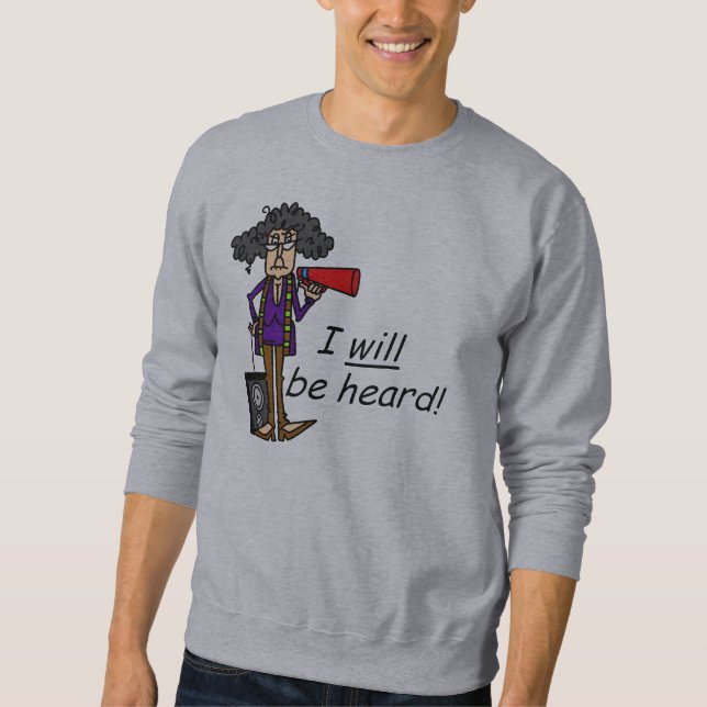 Sweatshirt Je Serai Entendu (Devant)