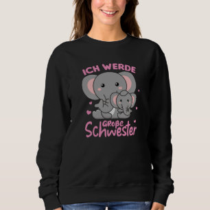 Sweatshirt Je Serai Grande Soeur 2022 Pour Les Frères