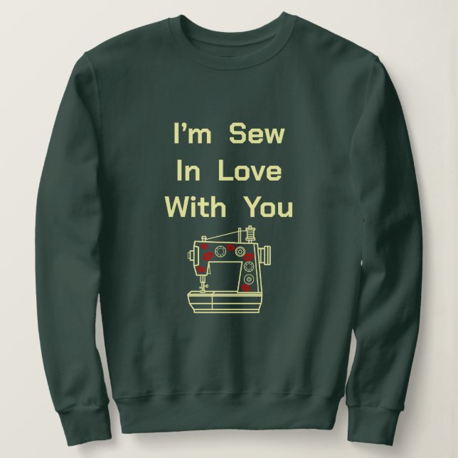 Sweatshirt Je suis amoureux de toi (Design devant)