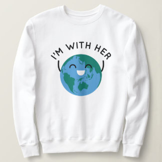 Sweatshirt Je suis avec elle