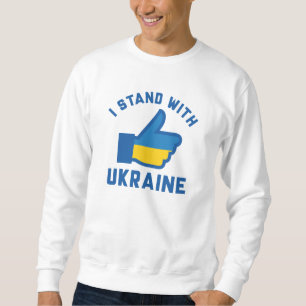 Sweatshirt Je Suis Avec L'Ukraine