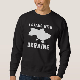 Sweatshirt Je Suis Avec L'Ukraine