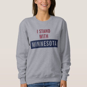 Sweatshirt Je suis avec Minnesota 