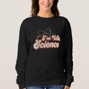 Sweatshirt Je suis avec Science Chimie Biologie Physique Ense