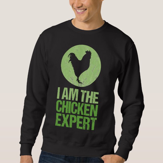 Sweatshirt Je Suis Chicken Ex (Devant)