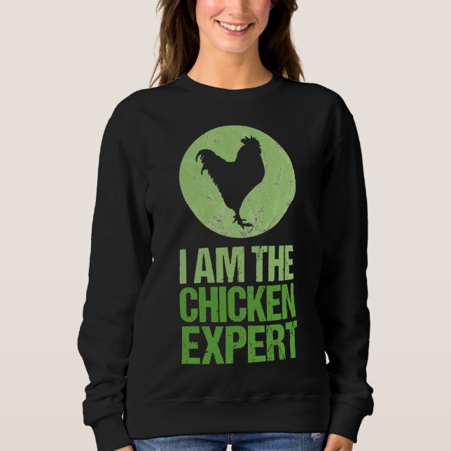 Sweatshirt Je Suis Chicken Ex (Devant)