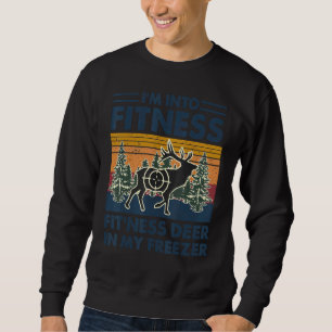 Sweatshirt Je suis dans la forme de mon Ness Deer dans mon Fr